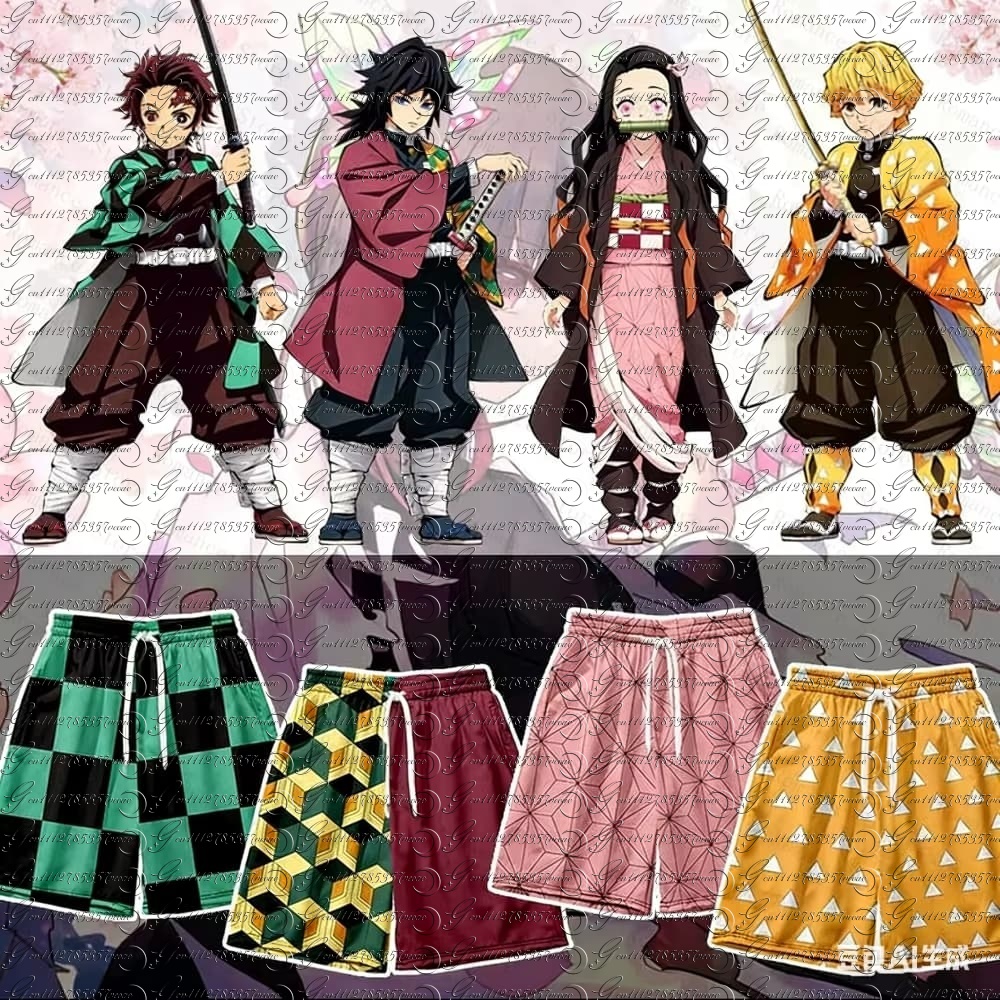 Anime Merchandise For Men - 2026 New Demon Slayer Shorts for