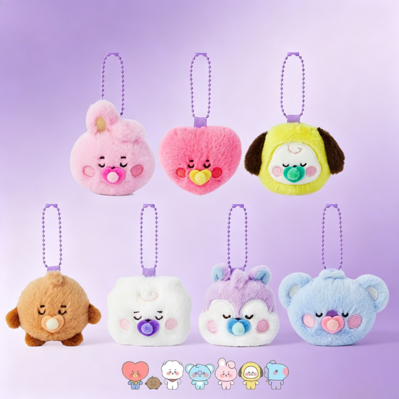 Original Anime Merchandise - BT21 cartoon cute baby series plush