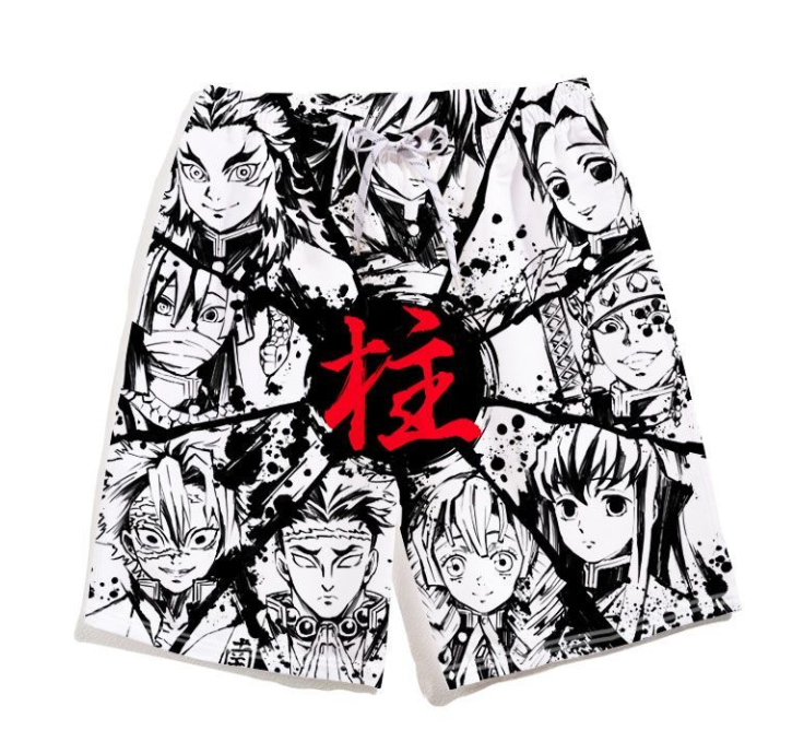 Anime Merchandise For Men - Demon Slayer Shorts for Men and