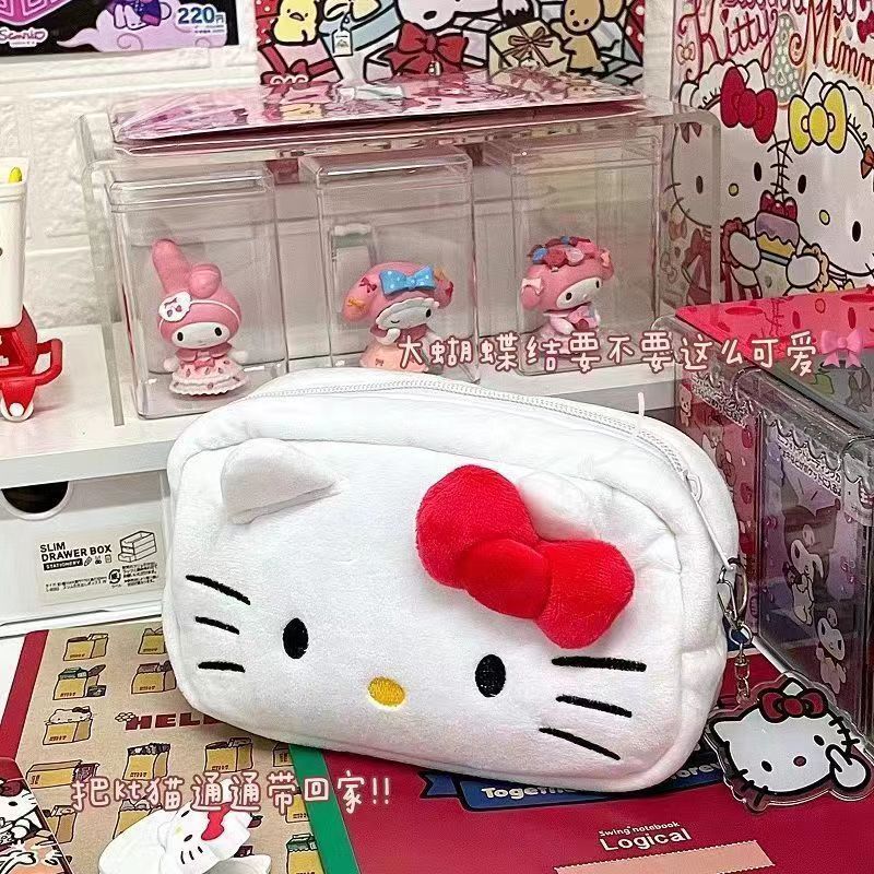 Anime Merchandise Bag - # Hello Kitty Cartoon Pencil Case