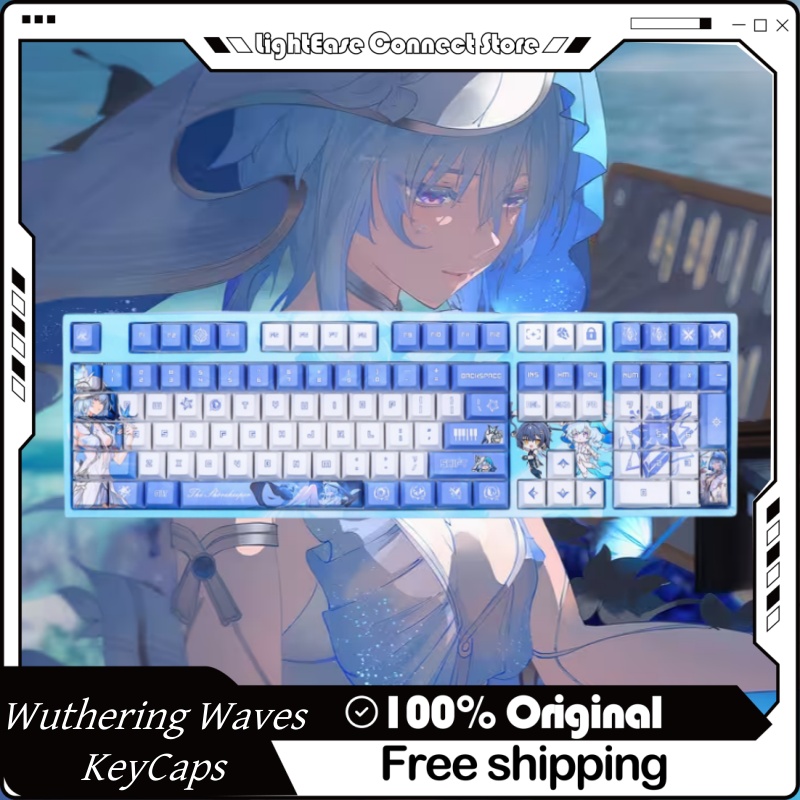 Keycap Artisan Anime - Wuthering Waves Shorekeeper Theme Keycaps 120