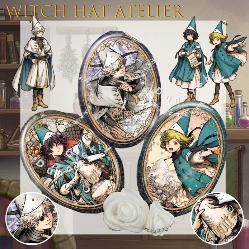 Witch Hat Atelier Tongari Bous - Pin Button Badge recensione e prezzo