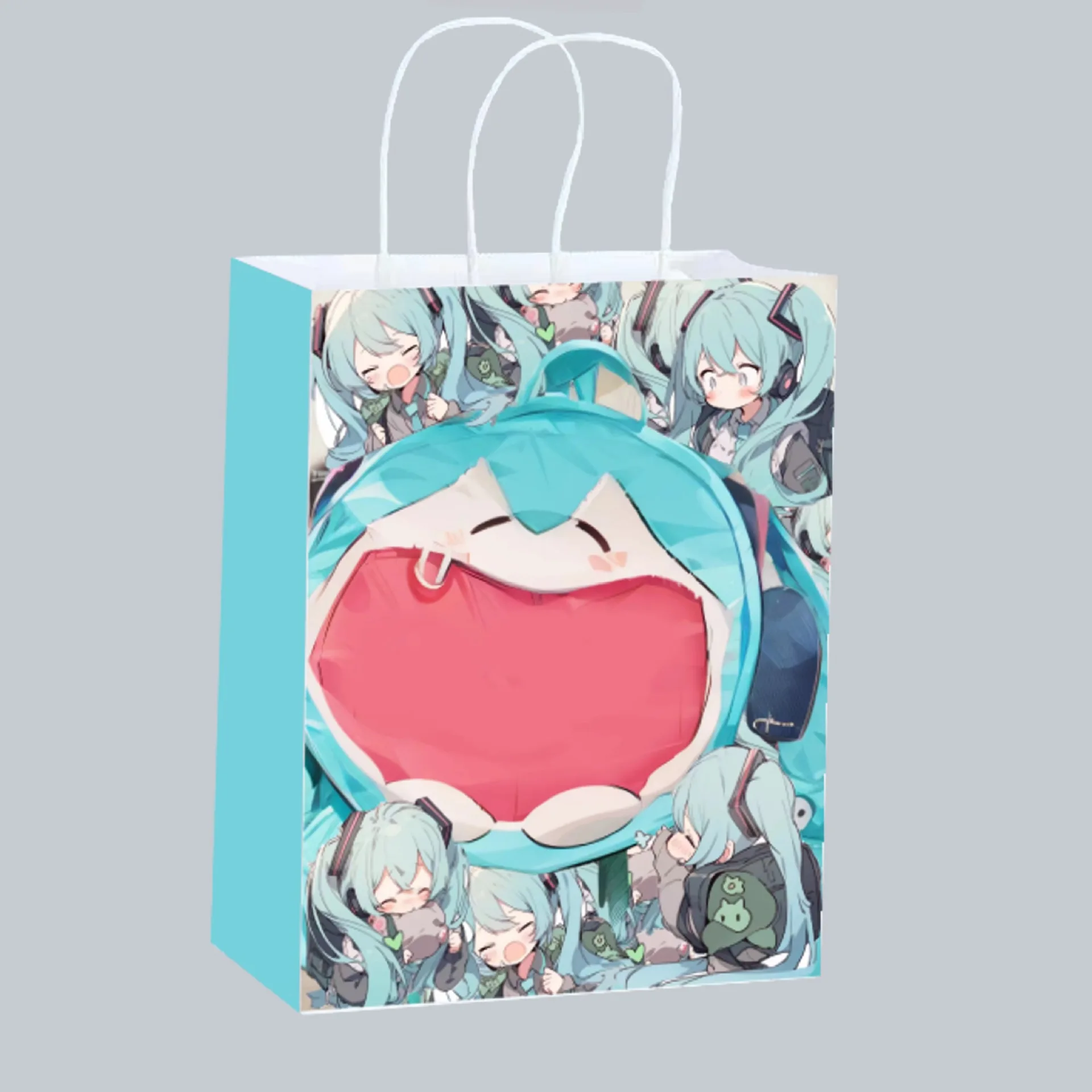 Cute Anime Hatsune Miku Paper  - Anime Tote Bag recensione e prezzo