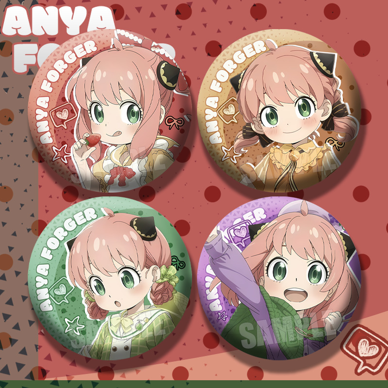 58mm Spy×Family Double Flash H - Pin Button Badge recensione e prezzo