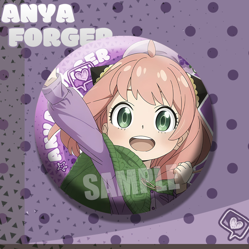 58mm Spy×Family Double Flash H - Pin Button Badge recensione e prezzo