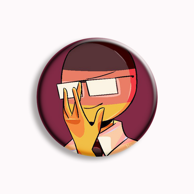 Countryhuman Fan Art Button Pi - Pin Button Badge recensione e prezzo