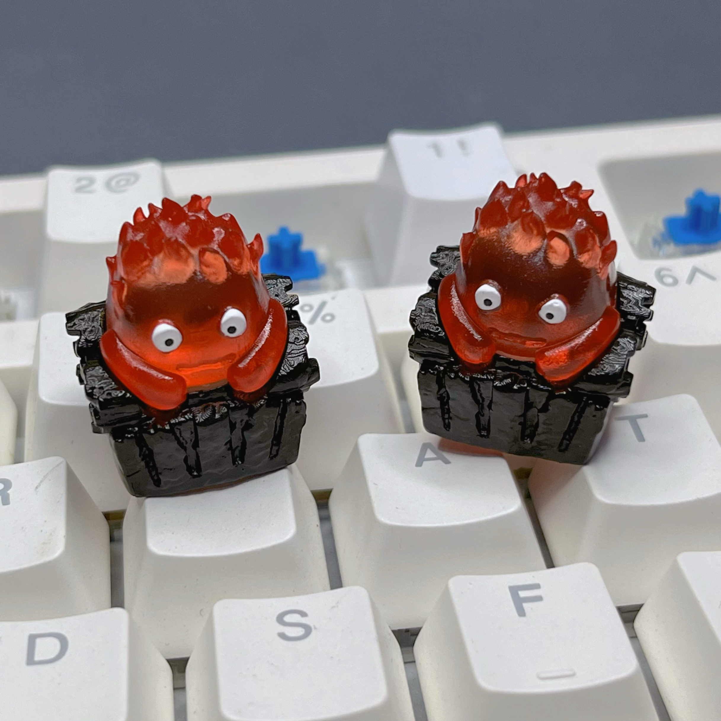 1piece Calcifer Harbin Castle  - Keycap Artisan Anime recensione e prezzo