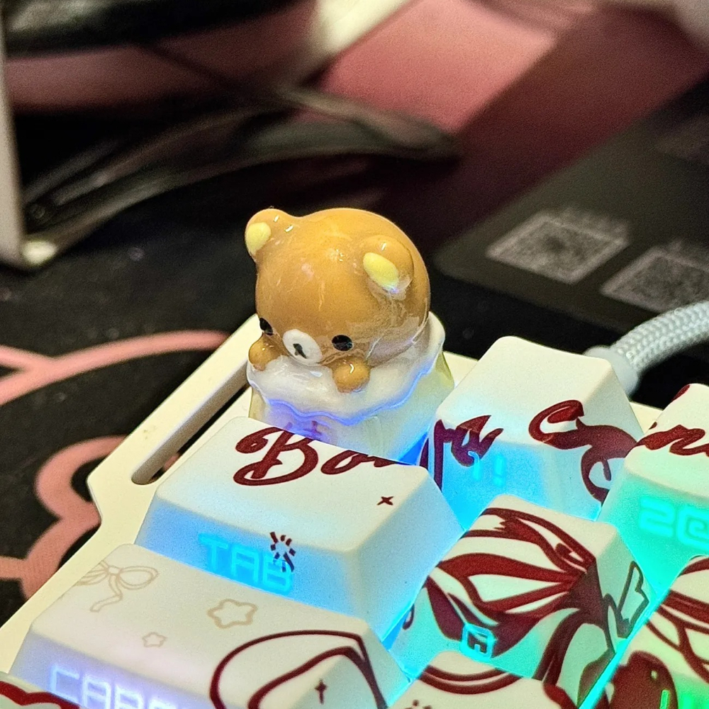 Kawaii Rilakkuma Keycaps Relax - Keycap Artisan Anime recensione e prezzo