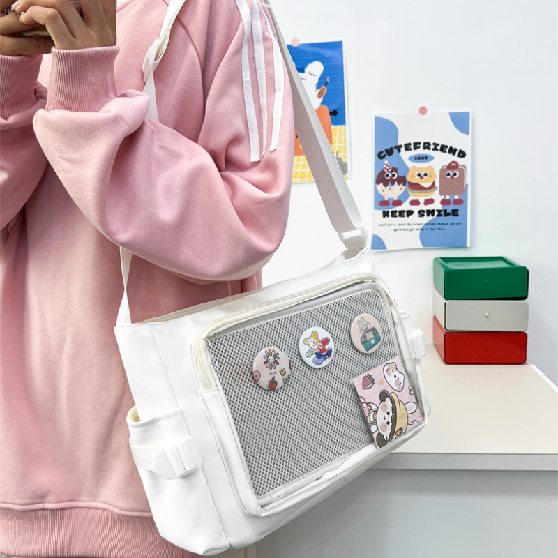Transparent Badge Display Tote - Anime Tote Bag recensione e prezzo