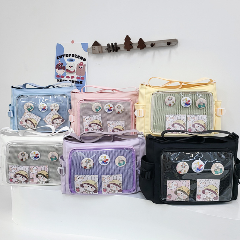 Transparent Badge Display Tote - Anime Tote Bag recensione e prezzo