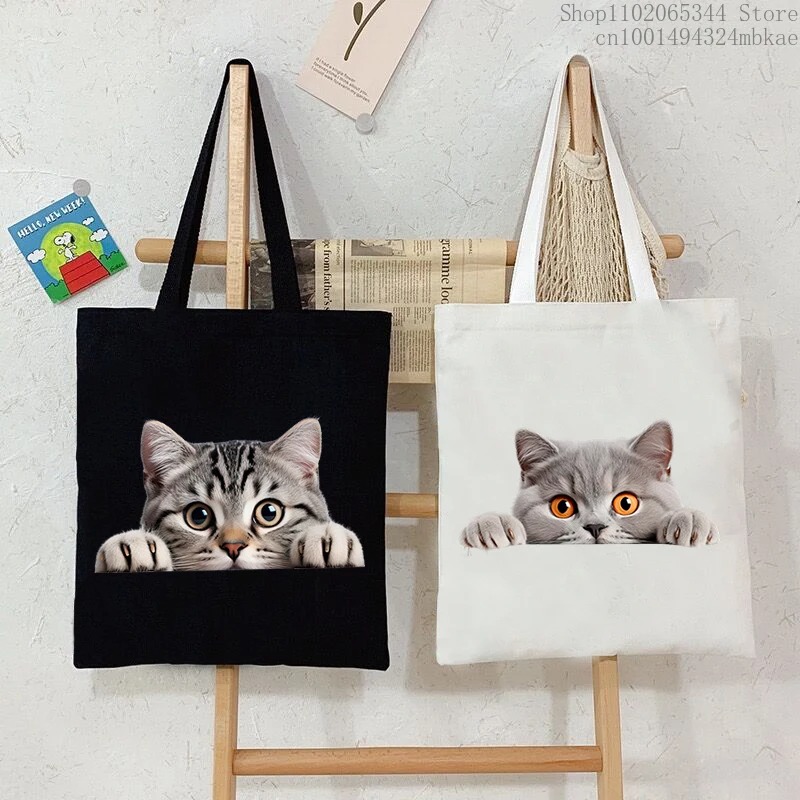 3D Animal Cat Design Women's H - Anime Tote Bag recensione e prezzo