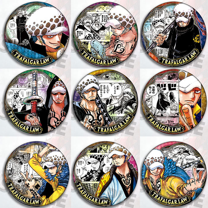 One Piece Trafalgar Law Anime  - Pin Button Badge recensione e prezzo