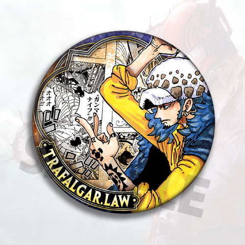 One Piece Trafalgar Law Anime  - Pin Button Badge recensione e prezzo