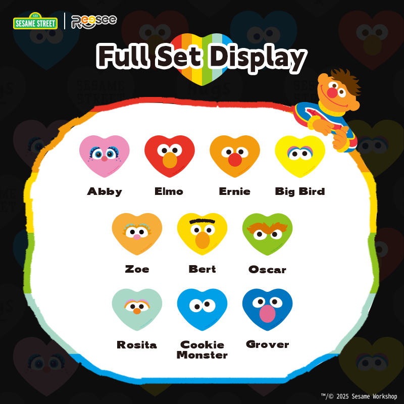Sesame Street Heart Badge Blin - Pin Button Badge recensione e prezzo