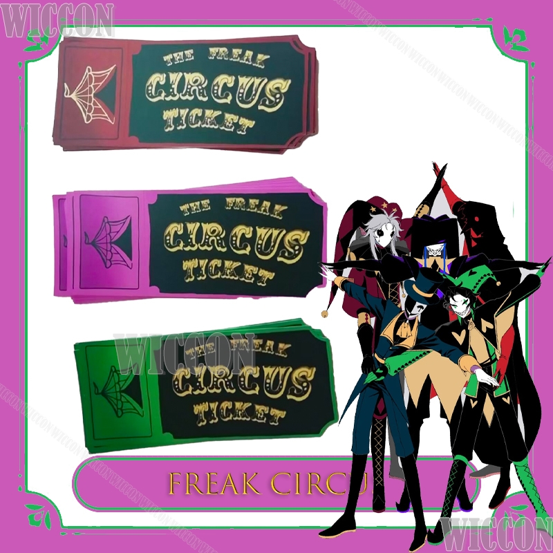 Freak Circus Ticket Card Red G - Original Anime Merchandise recensione e prezzo