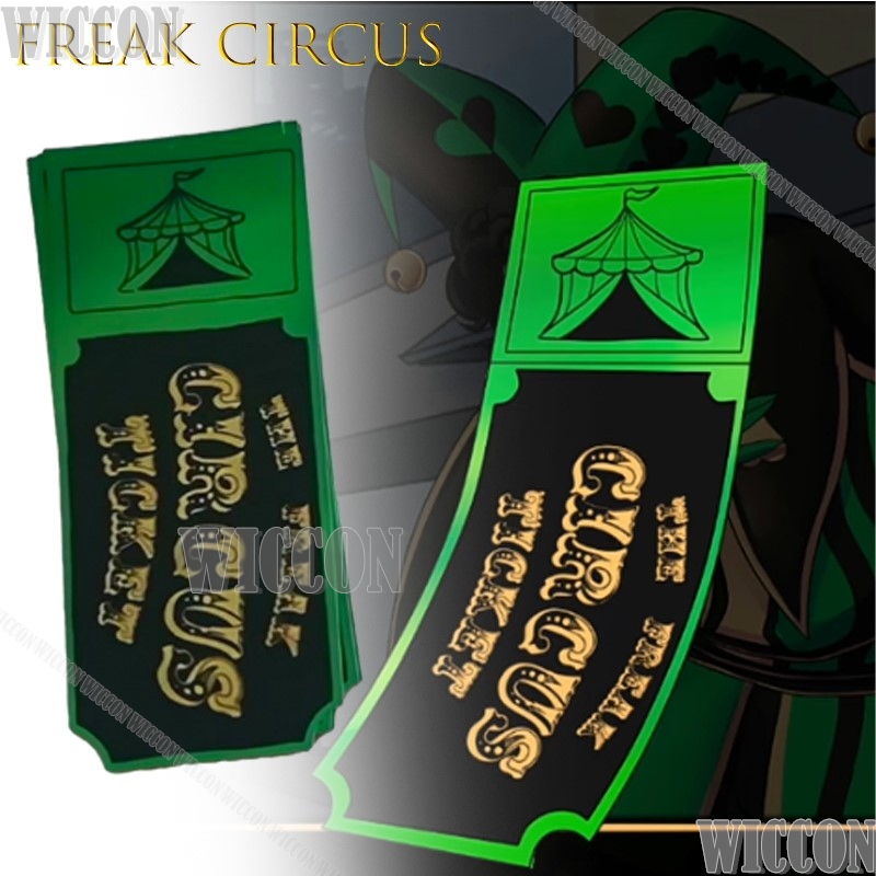 Freak Circus Ticket Card Red G - Original Anime Merchandise recensione e prezzo