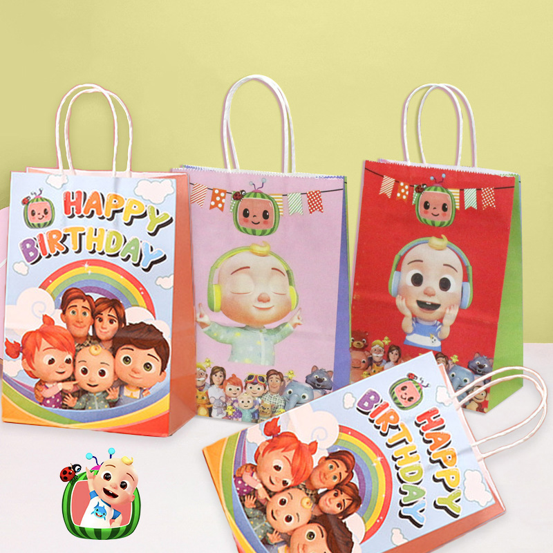 Cocomelons Party Gift Bag Set  - Anime Merchandise Bag recensione e prezzo