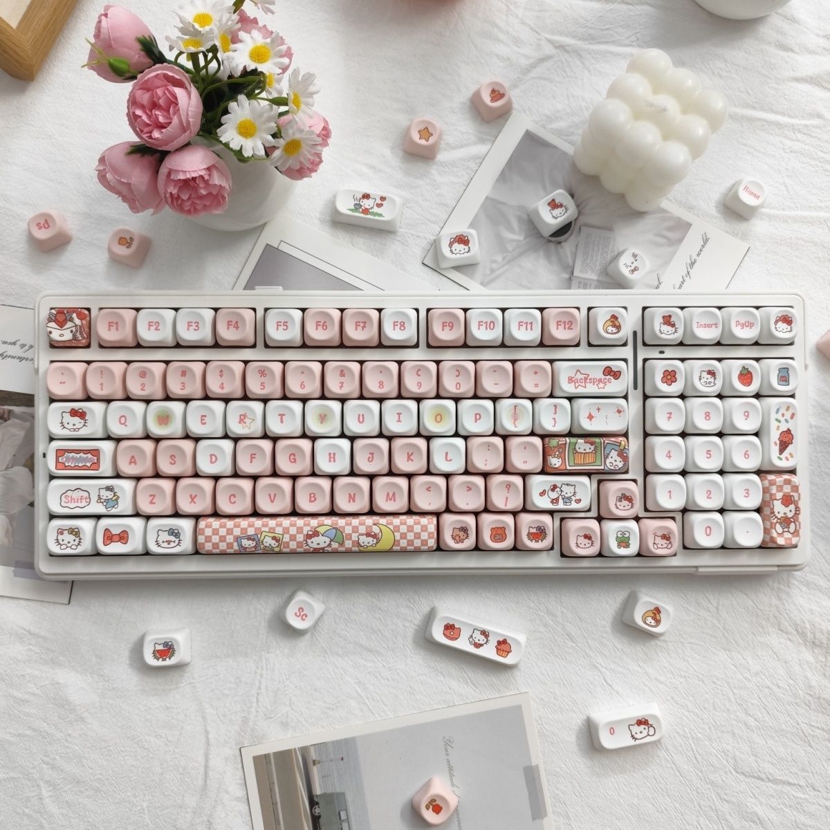 Anime Sanrio Hello Kitty Keyca - Keycap Artisan Anime recensione e prezzo