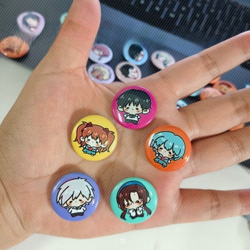 5pcs Neon Cute Genesis Classic - Pin Button Badge recensione e prezzo