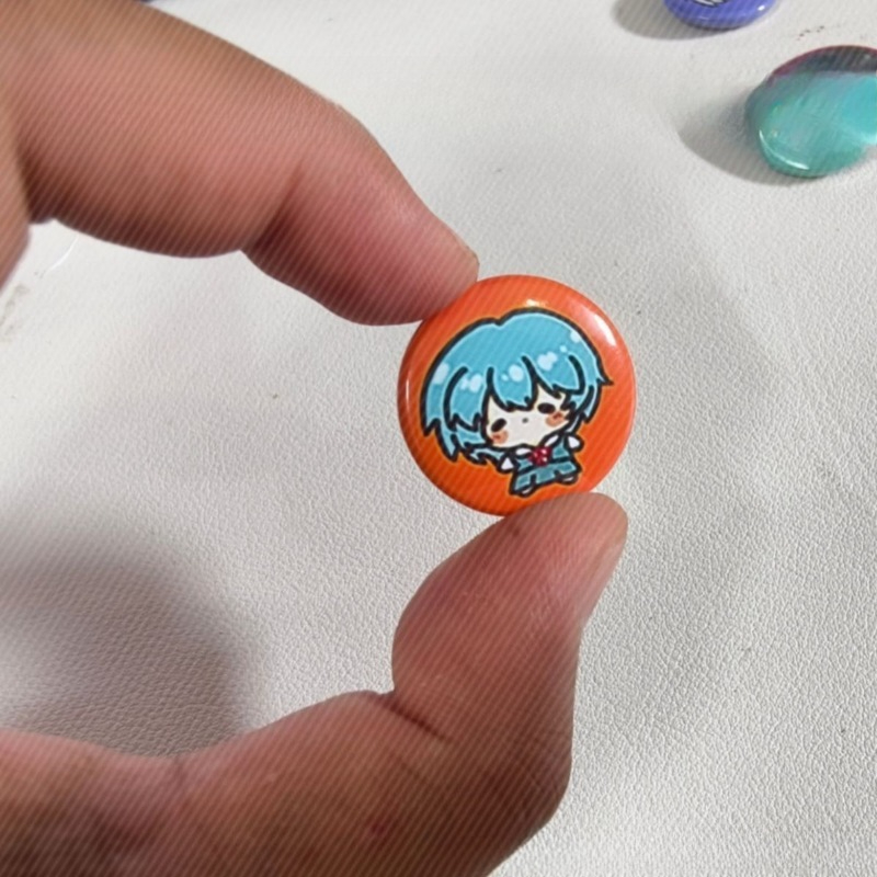 5pcs Neon Cute Genesis Classic - Pin Button Badge recensione e prezzo