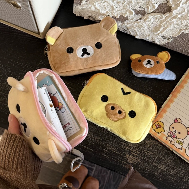 Kawaii Rilakkumas Coin Purse W - Anime Merchandise Bag recensione e prezzo