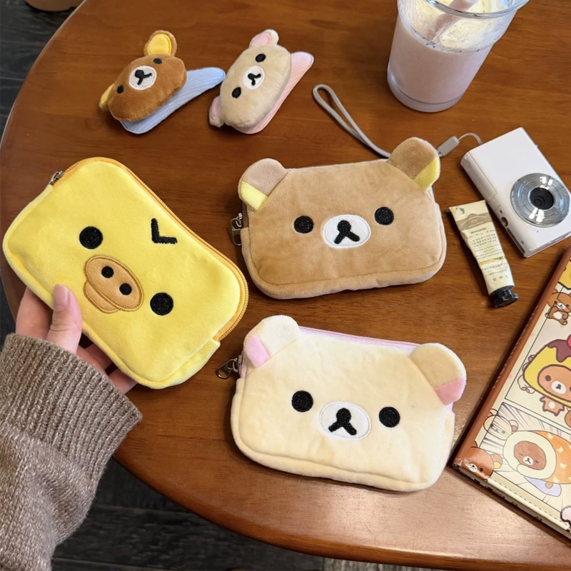 Kawaii Rilakkumas Coin Purse W - Anime Merchandise Bag recensione e prezzo