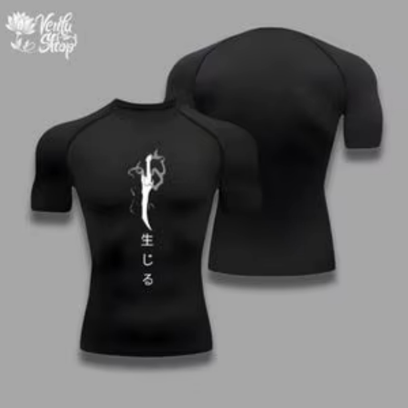 Jin Woo Compression Shirt Comp - Anime Merchandise Solo Leveling recensione e prezzo
