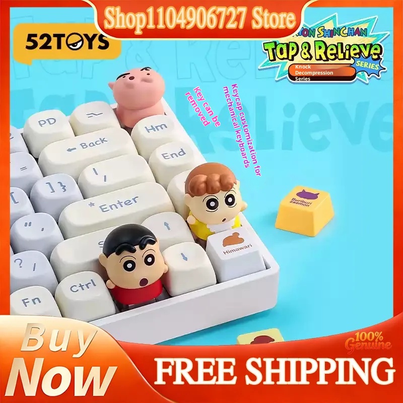 52Toys Crayon Shinchan Stress  - Keycap Artisan Anime recensione e prezzo