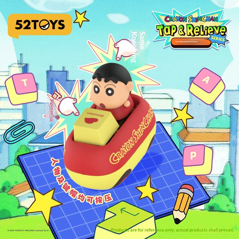 52Toys Crayon Shinchan Stress  - Keycap Artisan Anime recensione e prezzo