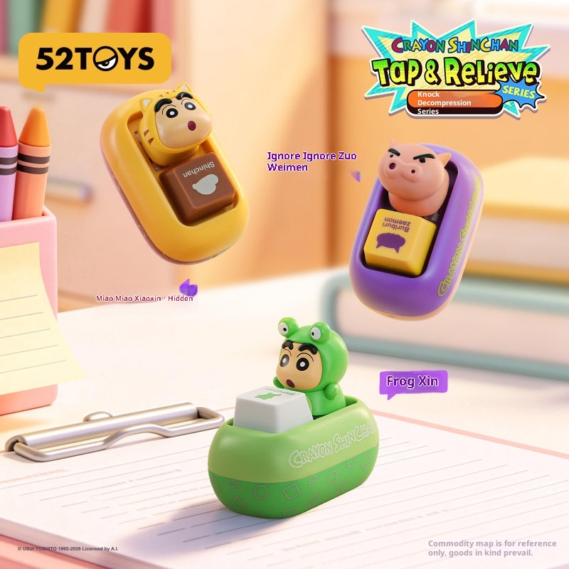52Toys Crayon Shinchan Stress  - Keycap Artisan Anime recensione e prezzo