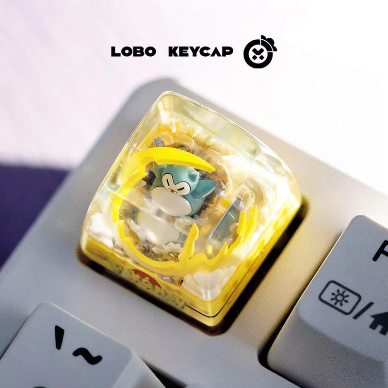 PokéMon Gengar Snorlax Persona - Keycap Artisan Anime recensione e prezzo