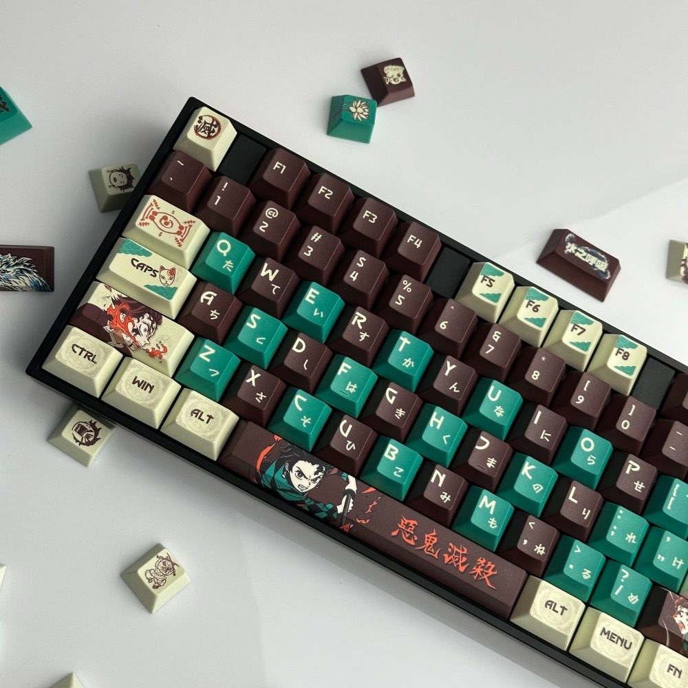 Demon Slayer Keycaps Tanjiro K - Keycap Artisan Anime recensione e prezzo