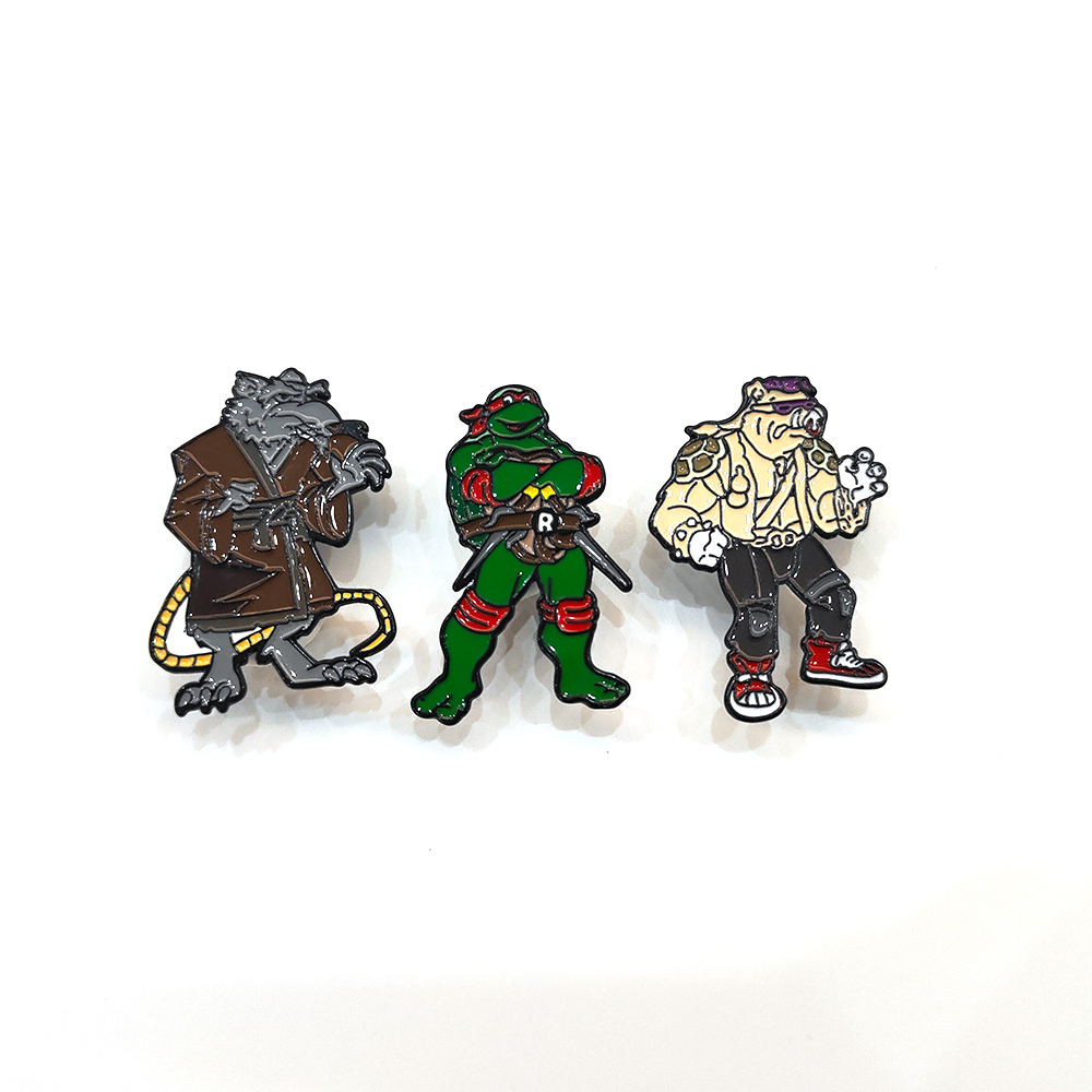 3pcs Vintage Ninja Turtles Pin - Pin Button Badge recensione e prezzo
