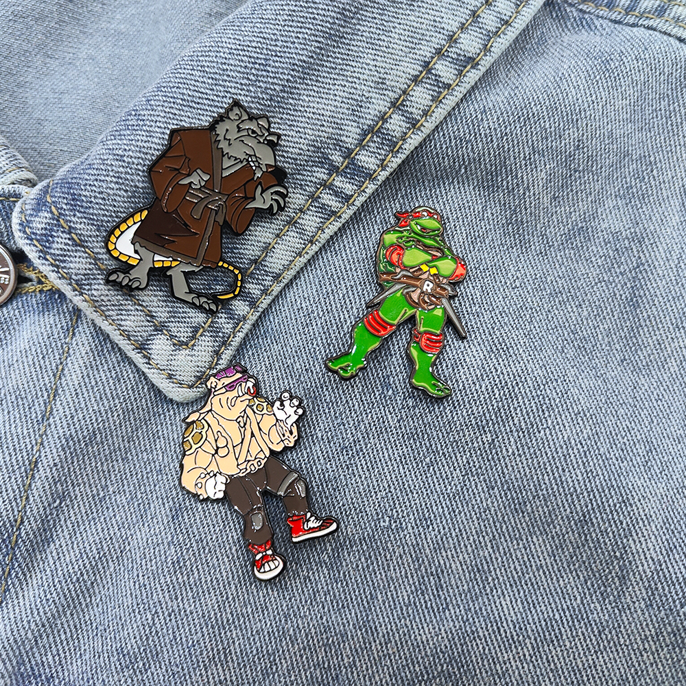 3pcs Vintage Ninja Turtles Pin - Pin Button Badge recensione e prezzo