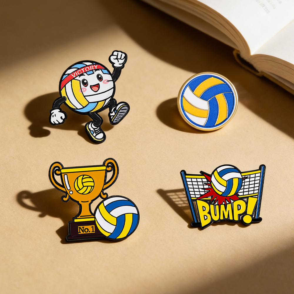 4pcs Football Player Enamel Br - Pin Button Badge recensione e prezzo