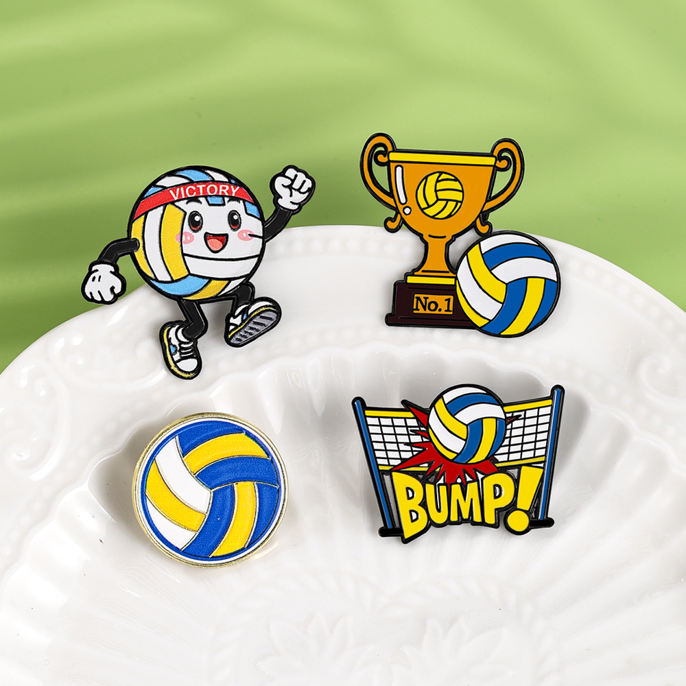 4pcs Football Player Enamel Br - Pin Button Badge recensione e prezzo