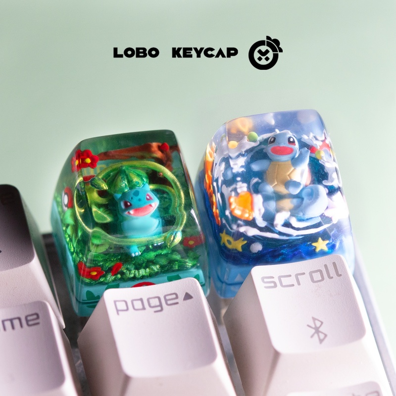 Pokemon Squirtle Bulbasaur Mec - Keycap Artisan Anime recensione e prezzo